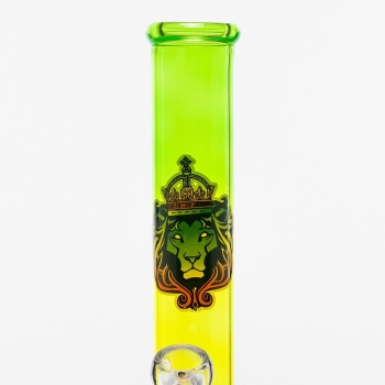 Glas Bong Rasta Löwe 35cm